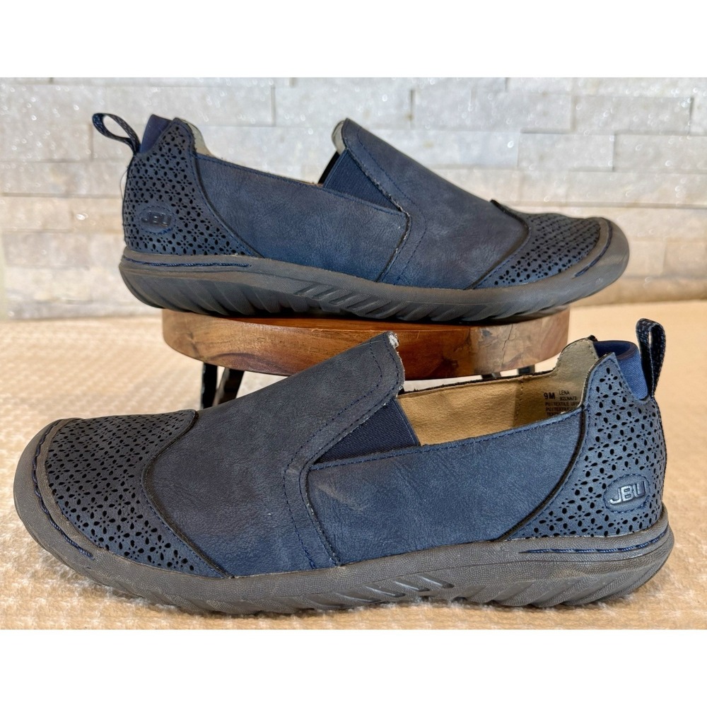 JBU By Jambu Navy Lena Loafer Casual Slip On Womens Size 9